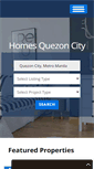 Mobile Screenshot of homesinquezoncity.com